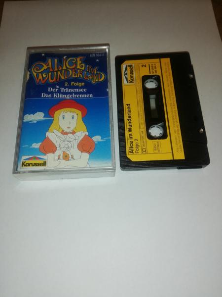 Alice im Wunderland Folge 2 Der Tränensee/Das Klüngelrennen Schwarz mit Gelben Aufkleber 839564-4 Karussell